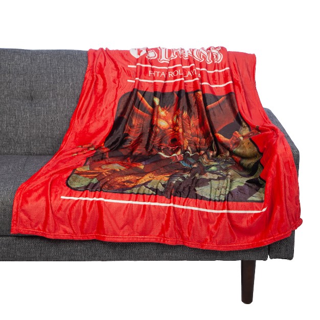 D amp d Classic Cover Throw Blanket