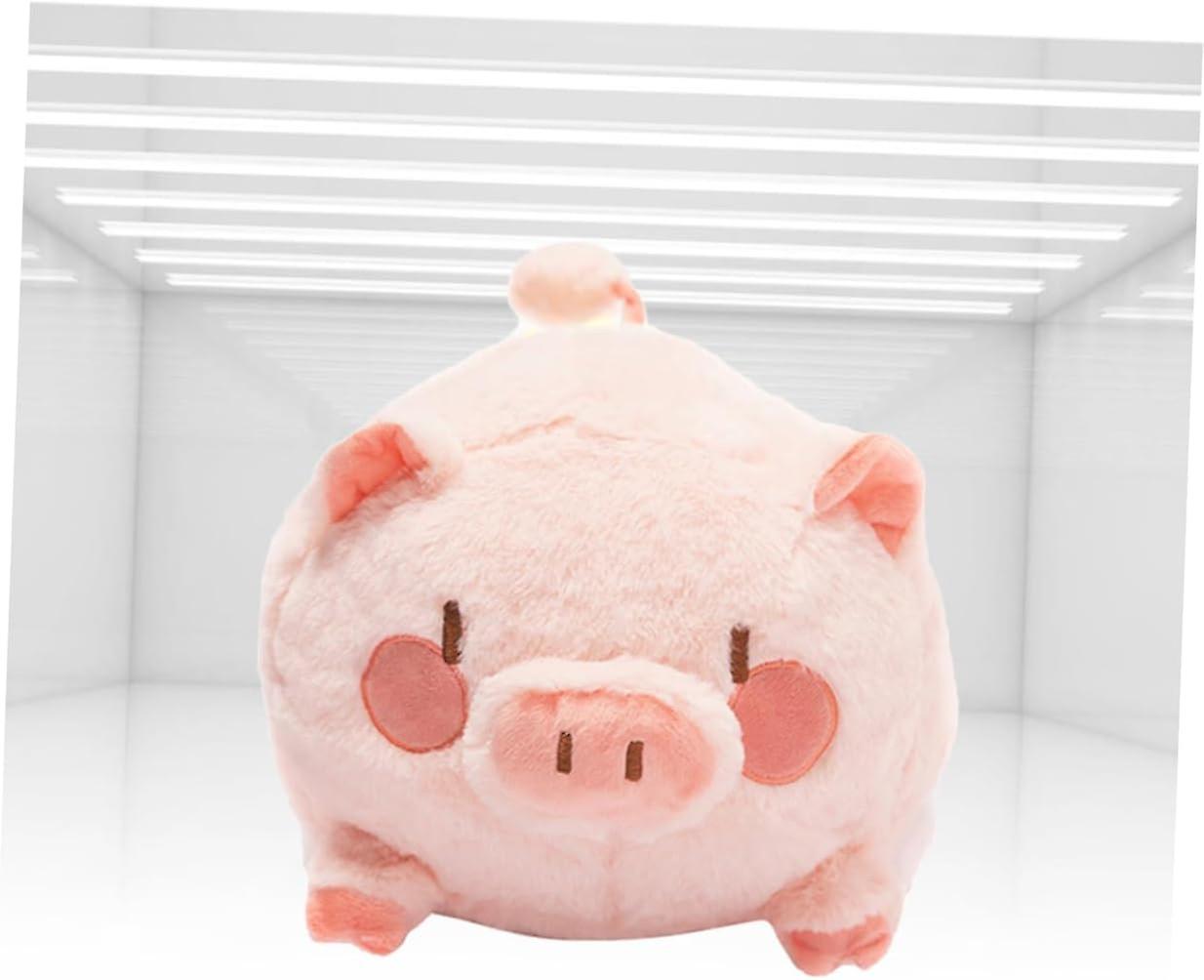 1pc Plush Doll Pig Throw Pillows Lovely Doll Throw Pillows Pink Pig Doll Pig Pillows Throw Pillow