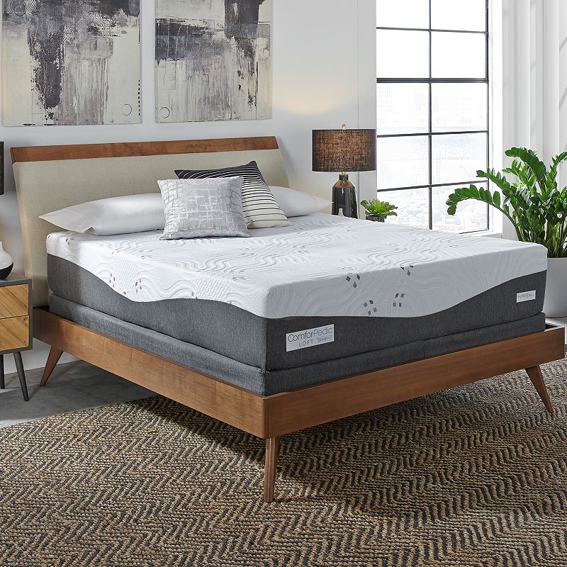 ComforPedic Loft from Beautyrest 10-in. Choose Your Comfort Gel Memory Foam Mattress Set