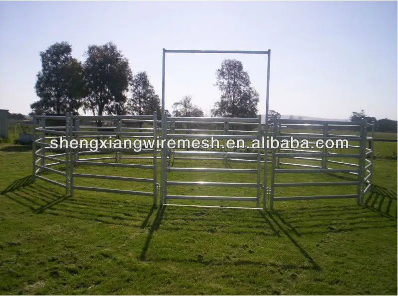 China manufacturer heavy duty metal sheep/horse fence panel cheap cattle yard panel for farm