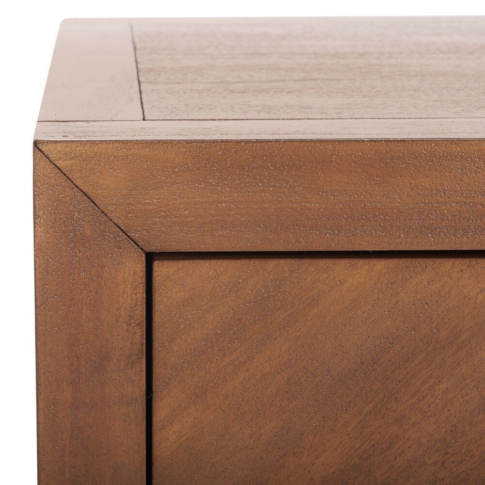 SAFAVIEH Couture Steve 2 Drawer Wood Nightstand