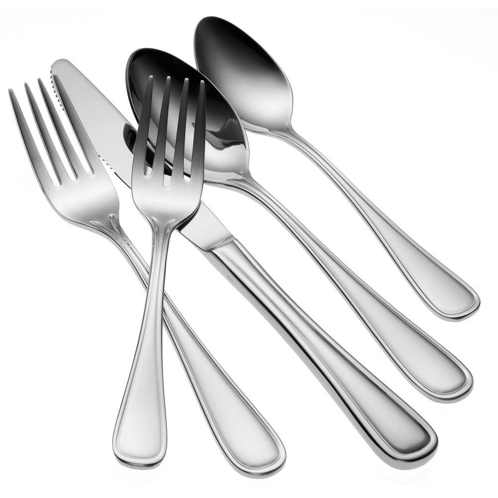 Oneida New Rim II 180 Stainless Steel TablespoonServing Spoons (Set of 12) B914STBF