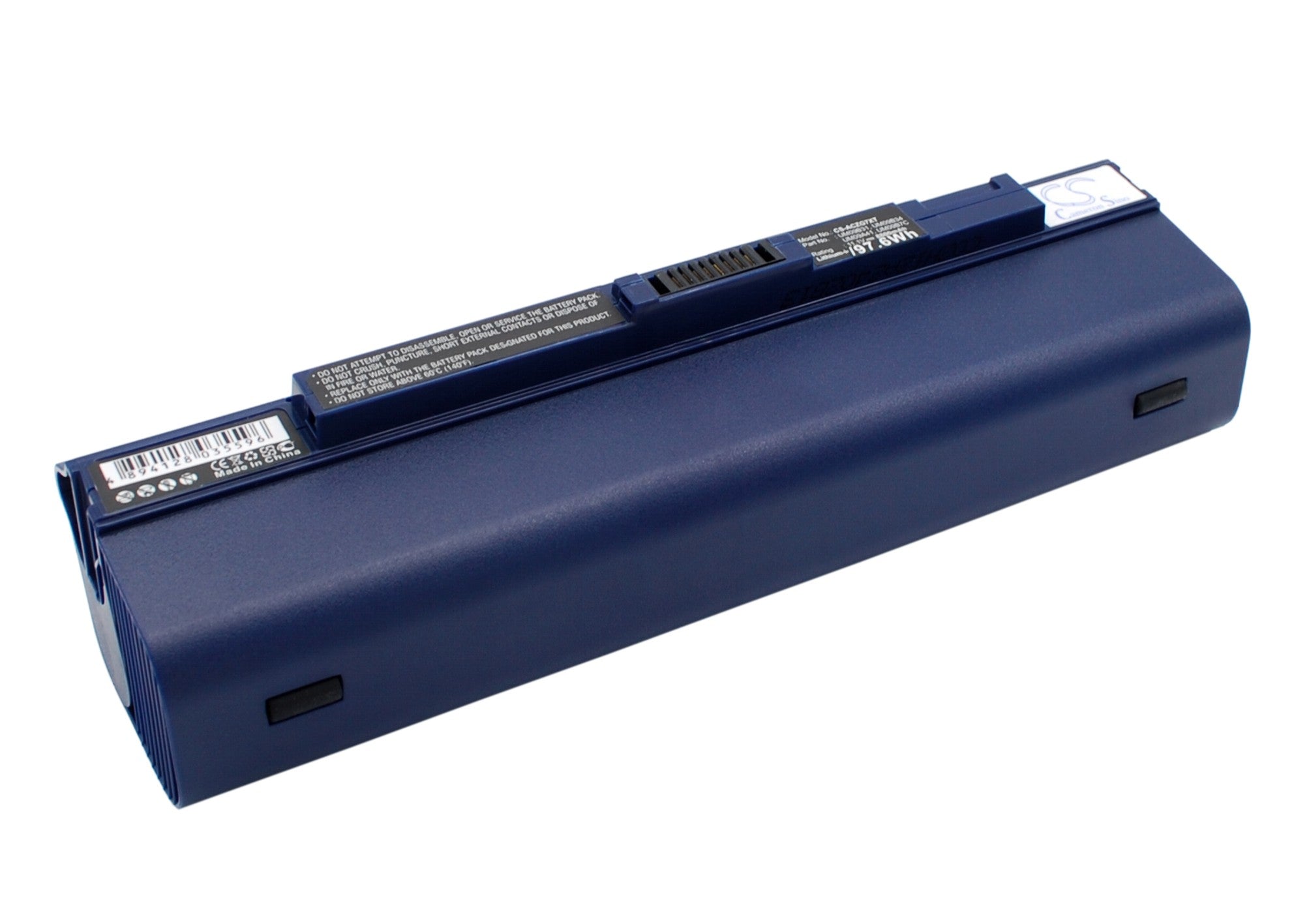 Acer Aspire One 531 Aspire One 751 As Blue 8800mAh Replacement Battery BatteryClerkcom Laptop and Notebook