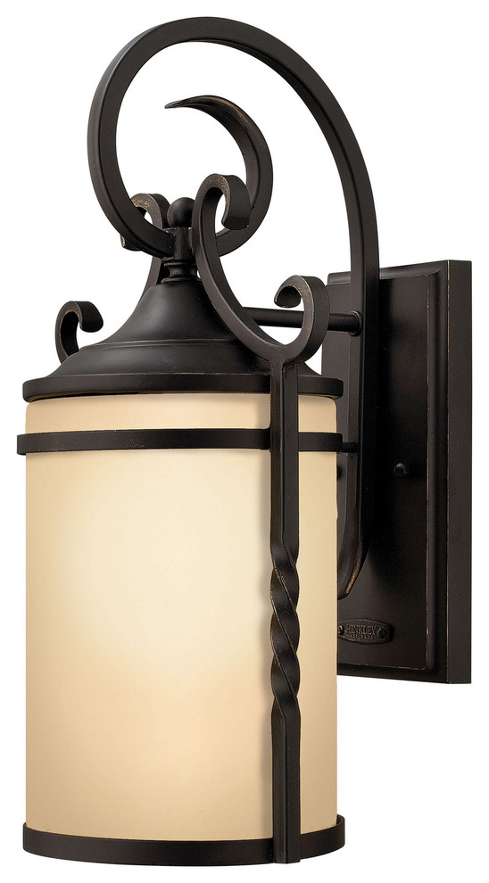 Hinkley Outdoor Casa Small Wall Mount 1140OL   Mediterranean   Outdoor Wall Lights And Sconces   by Hinkley  Houzz