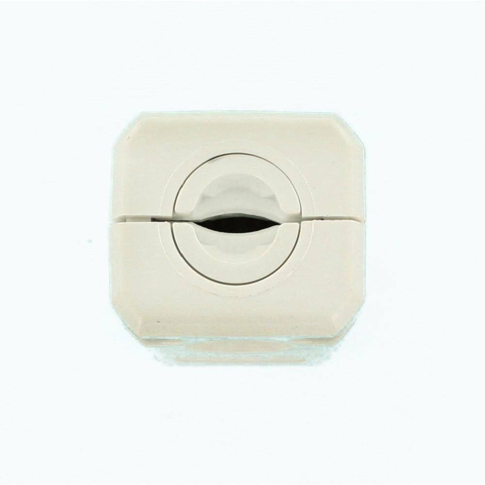 Leviton 20 Amp 250-Volt Python Hospital Grade Straight Blade Grounding Plug White 8456-V