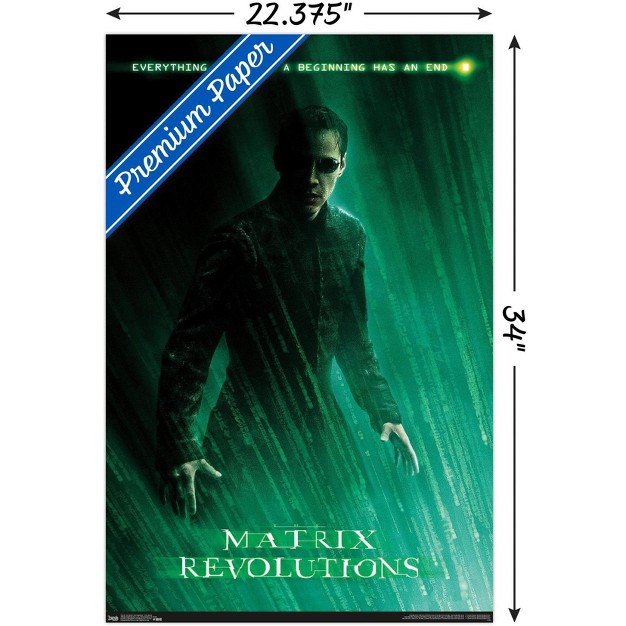 Trends International The Matrix Revolutions One Sheet Unframed Wall Poster Prints