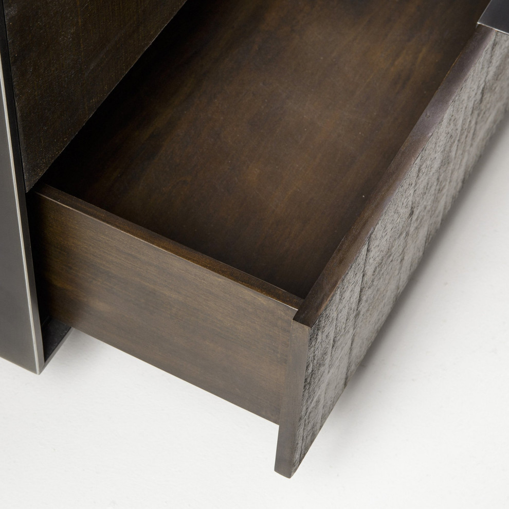 Rebecca Chest 3 Drawer   Industrial   Accent Chests And Cabinets   by Virgil Stanis Design  Houzz