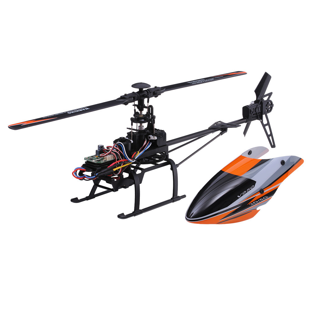 WLtoys V950 RC Helicopter 2.4G 6CH 3D 6G System Brushless Motor Flybarless RTF Helicopter