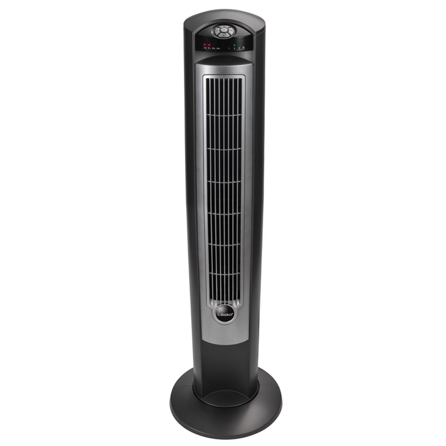 Lasko Wind Curve 41.8 in. H 3 speed Oscillating Tower Fan