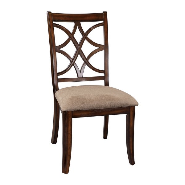 Wooden Side Chairs Set of 2