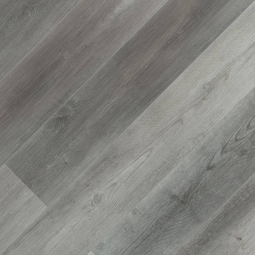 Home Decorators Collection Pelican Gray 12 MIL x 7.1 in. W x 48 in. L Click Lock Waterproof Luxury Vinyl Plank Flooring (1045.9 sqftpallet) PELICA7X48-5MMP