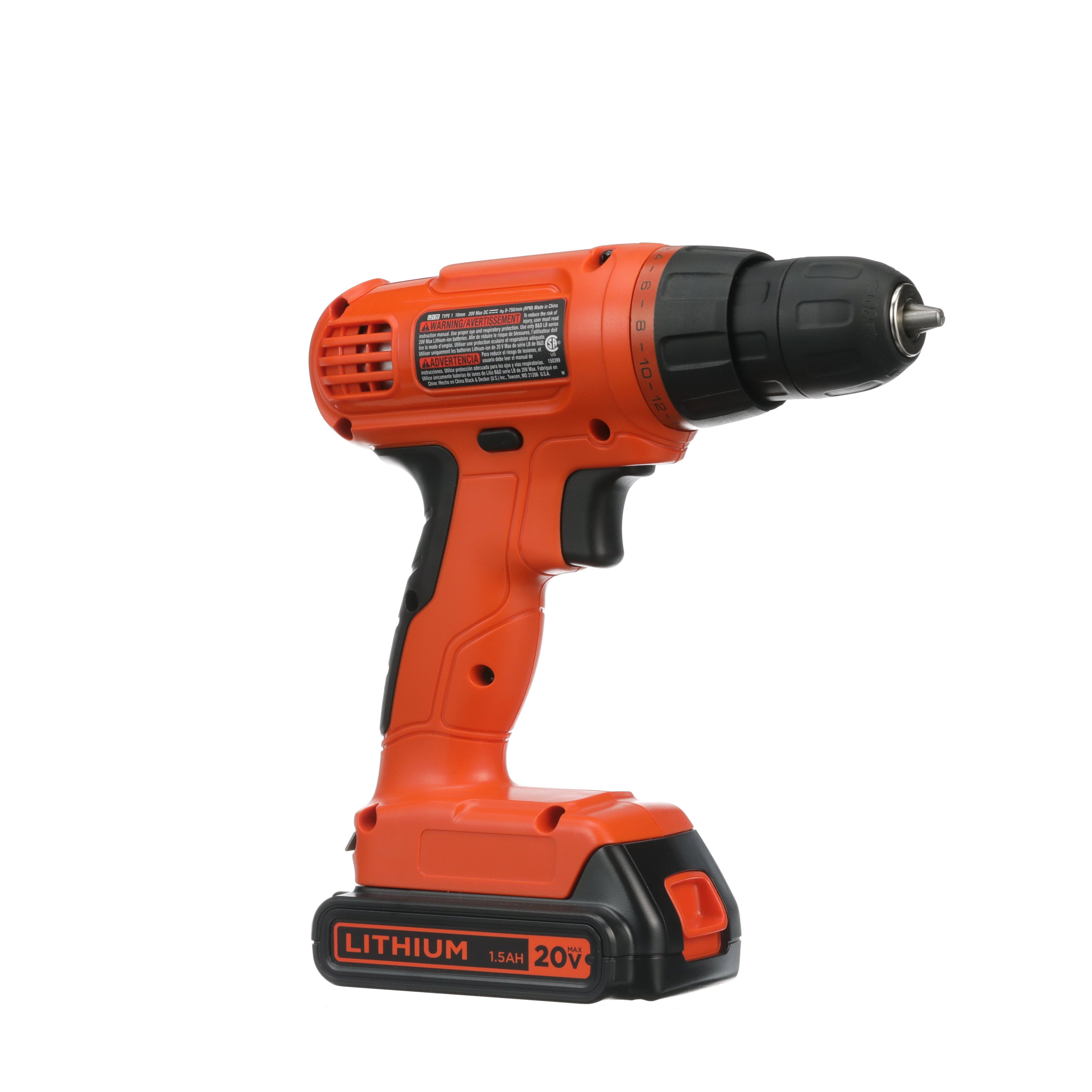 20V MAX* POWERCONNECT™ Cordless Drill Kit + 100 pc. Kit