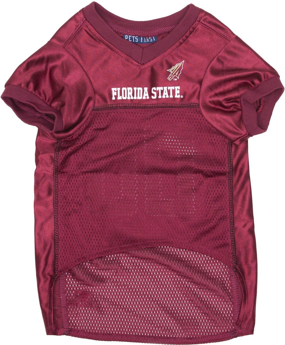 Pets First NCAA Dog and Cat Jersey， Florida State