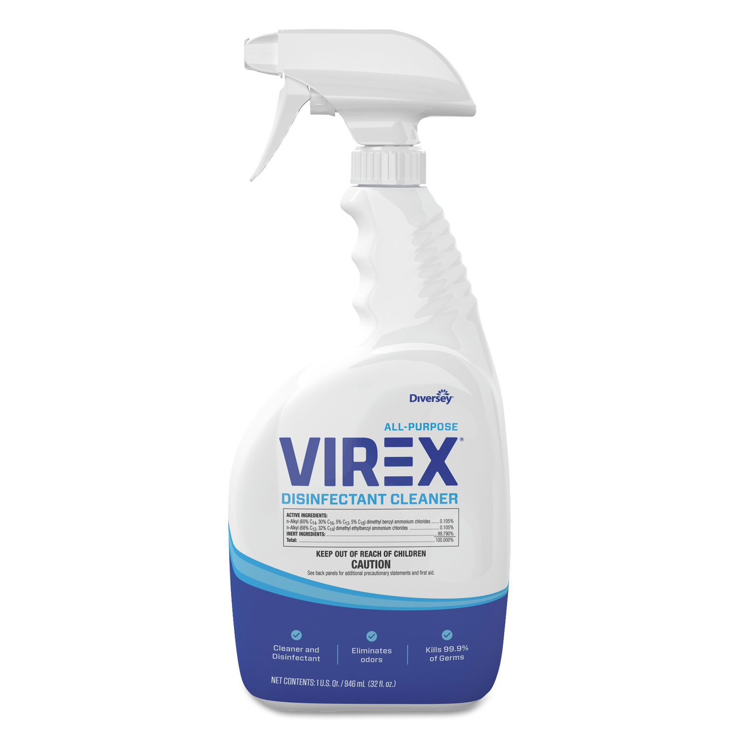 Virex All-Purpose Disinfectant Cleaner by Diverseyandtrade; DVOCBD540533