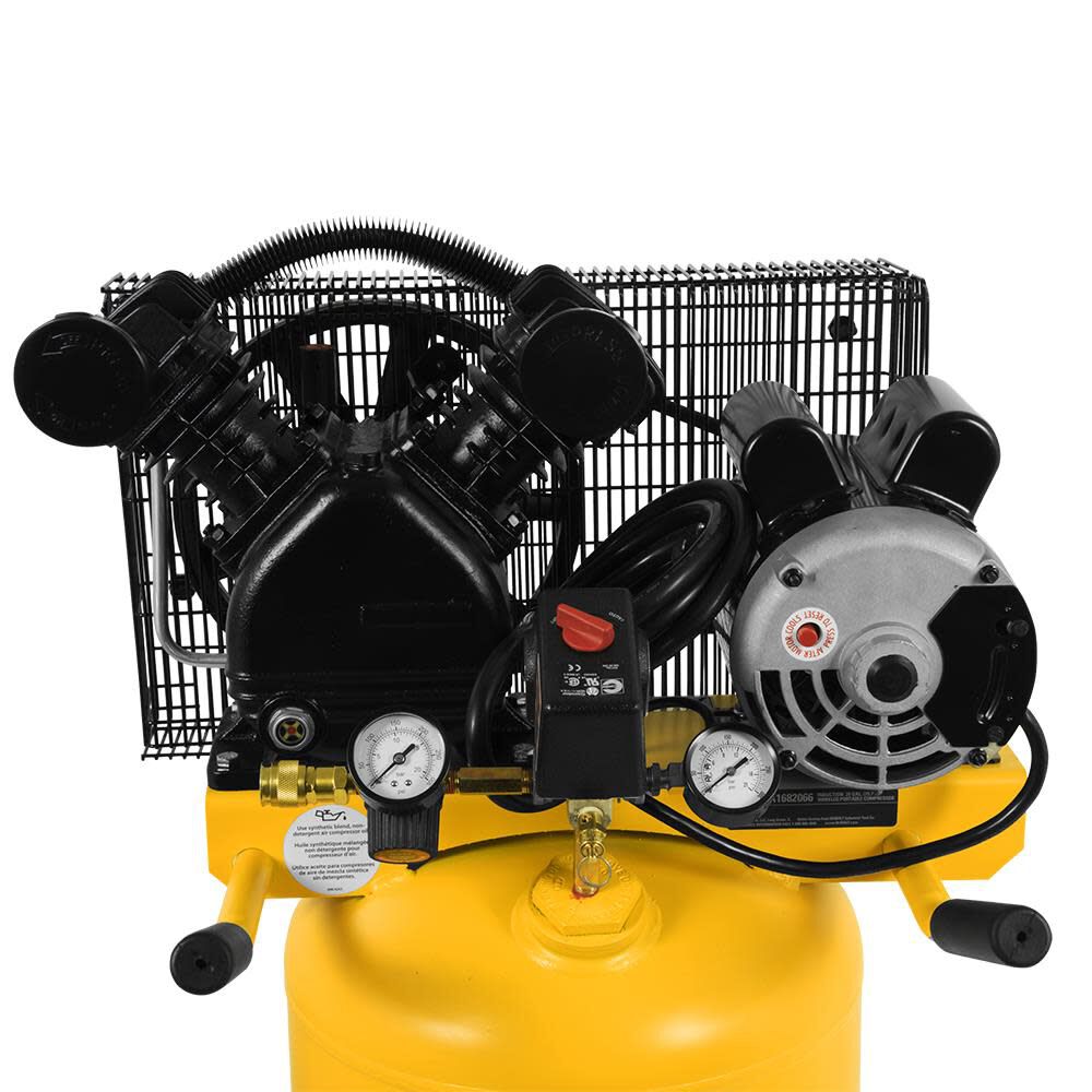 DW 20-Gallon Portable 155-PSI Electric Vertical Air Compressor DXCMLA1682066 from DW