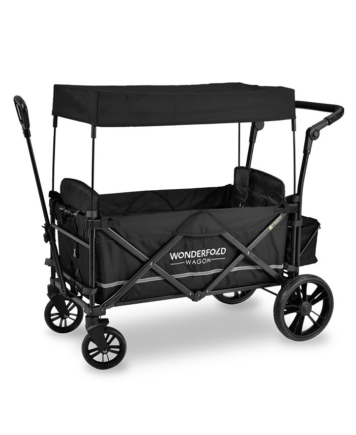 WonderFold Wagon X2 Push and Pull Double Stroller Wagon