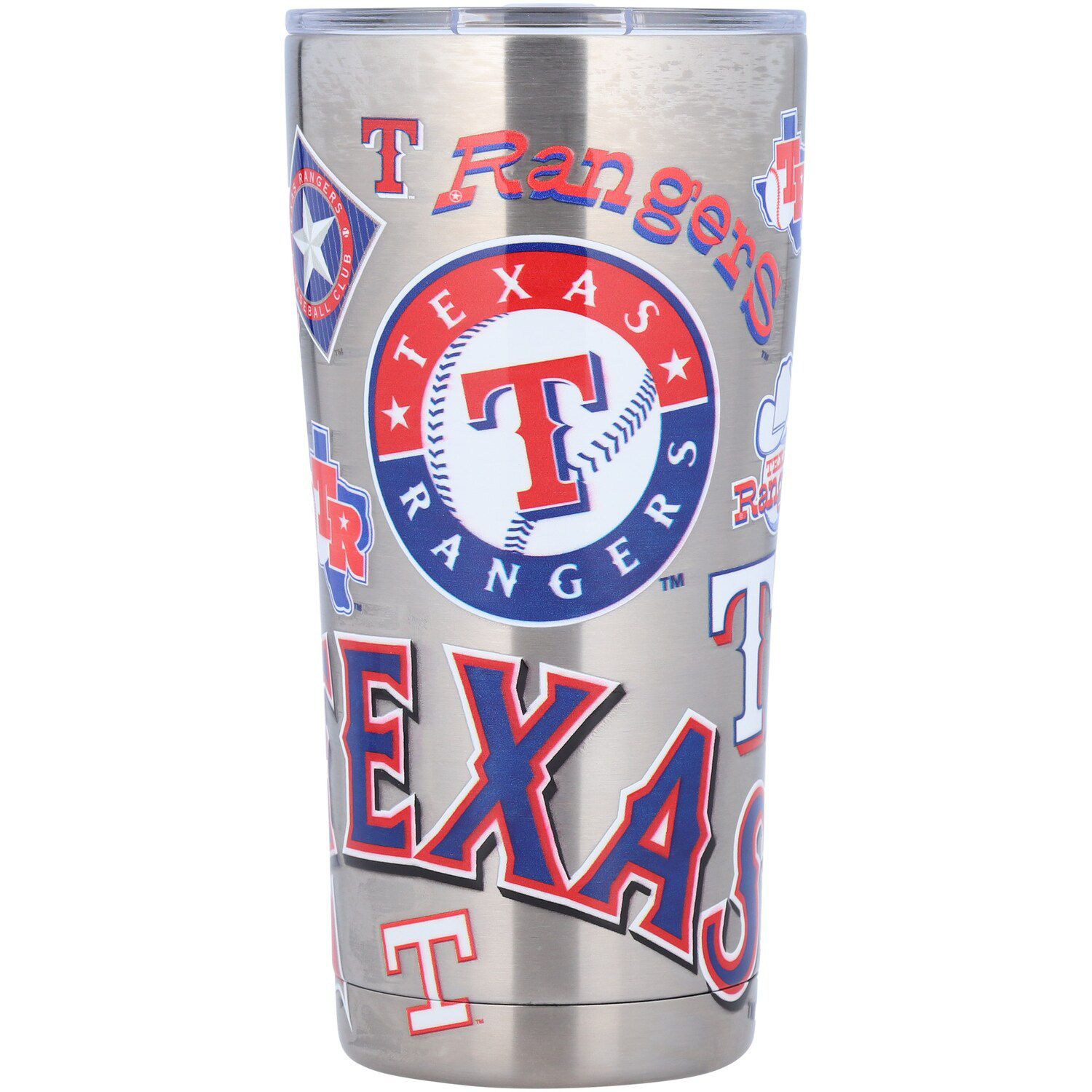 Tervis Texas Rangers 20oz. All Over Stainless Steel Tumbler with Slider Lid