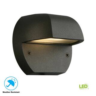 Hampton Bay Low-Voltage Black Outdoor Integrated LED Surface Mount Light IYR2601L-2