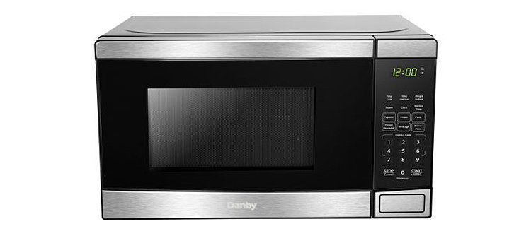 Danby 0.7 Cu. Ft. Stainless Steel Microwave With Convenience Cooking Controls