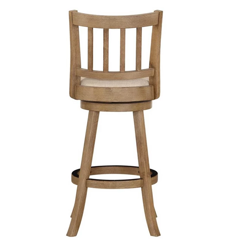 Boraam Sheldon Swivel Bar Stool 29 - Driftwood