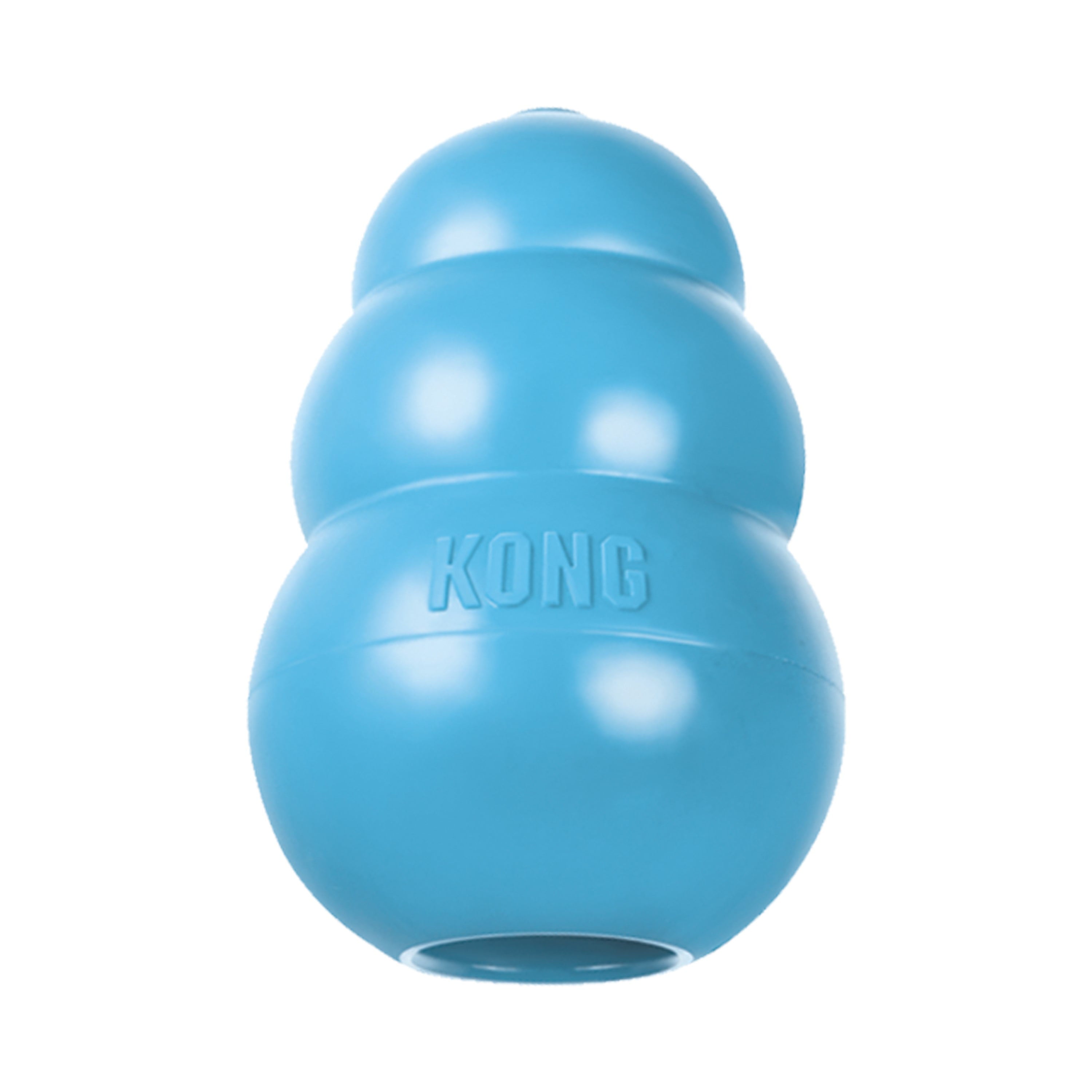 KONG Puppy Dog Toy， Blue， Pink， X-Small