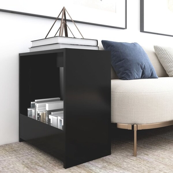 vidaXL Side Table Black 20