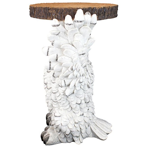 Design Toscano Wisdom Owl Sculptural Side Table