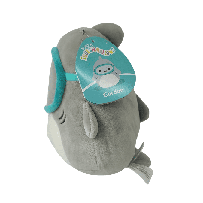 Squishmallows Official Kellytoys Plush 8 Inch Gordon the Shark Scuba (no plastic version) Ultimate Soft Animal Plush Stuffed Toy