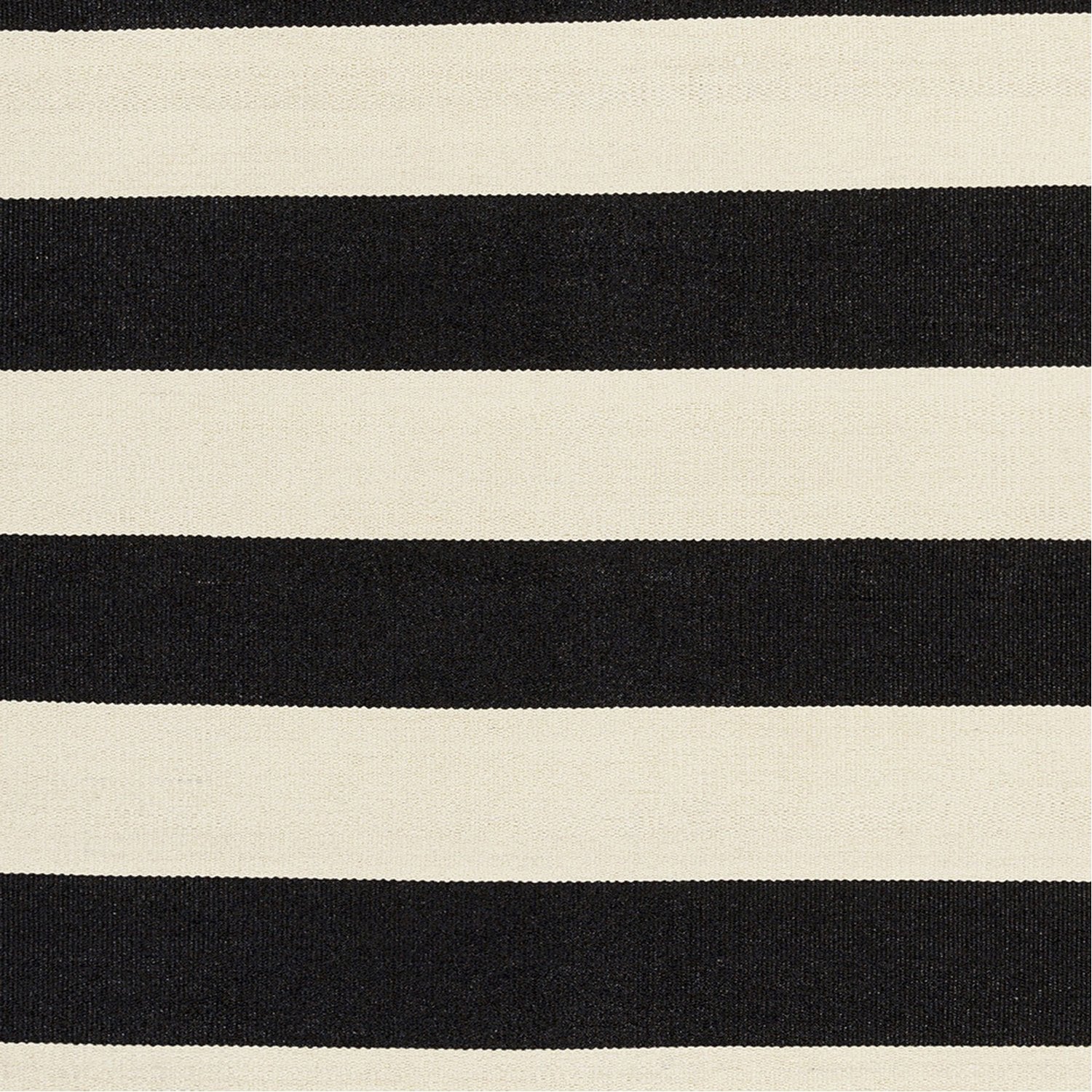 Picnic Outdoor Rug in Black & Cream