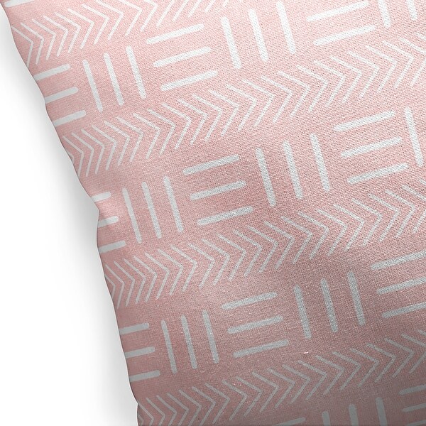 WILLOW PINK Indoor|Outdoor Pillow By Terri Ellis