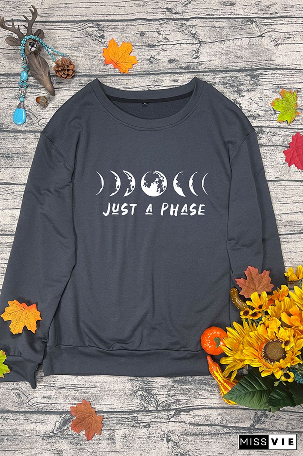 It's just a phase moon Longsleeve Sweatshirt Wholesale