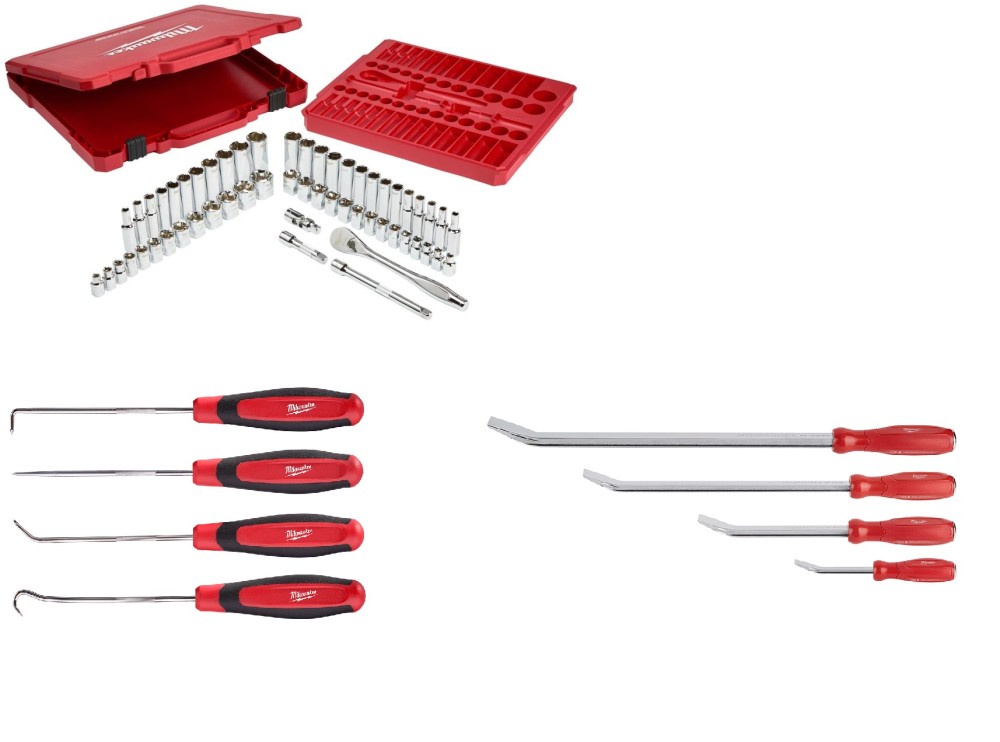 Milwaukee Hand Tool Set 64pc Bundle 48-22-9008-9214-9215 from Milwaukee