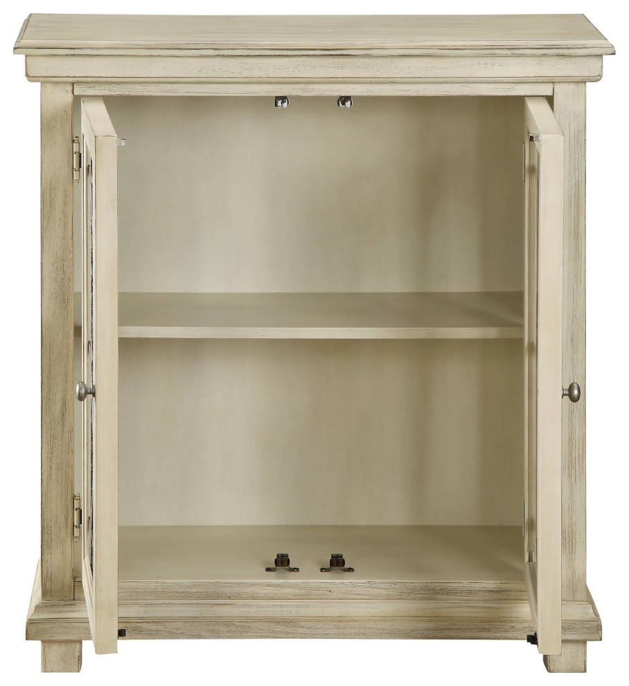 2 Door Cabinet   Contemporary   Accent Chests And Cabinets   by Coast to Coast Imports  LLC  Houzz