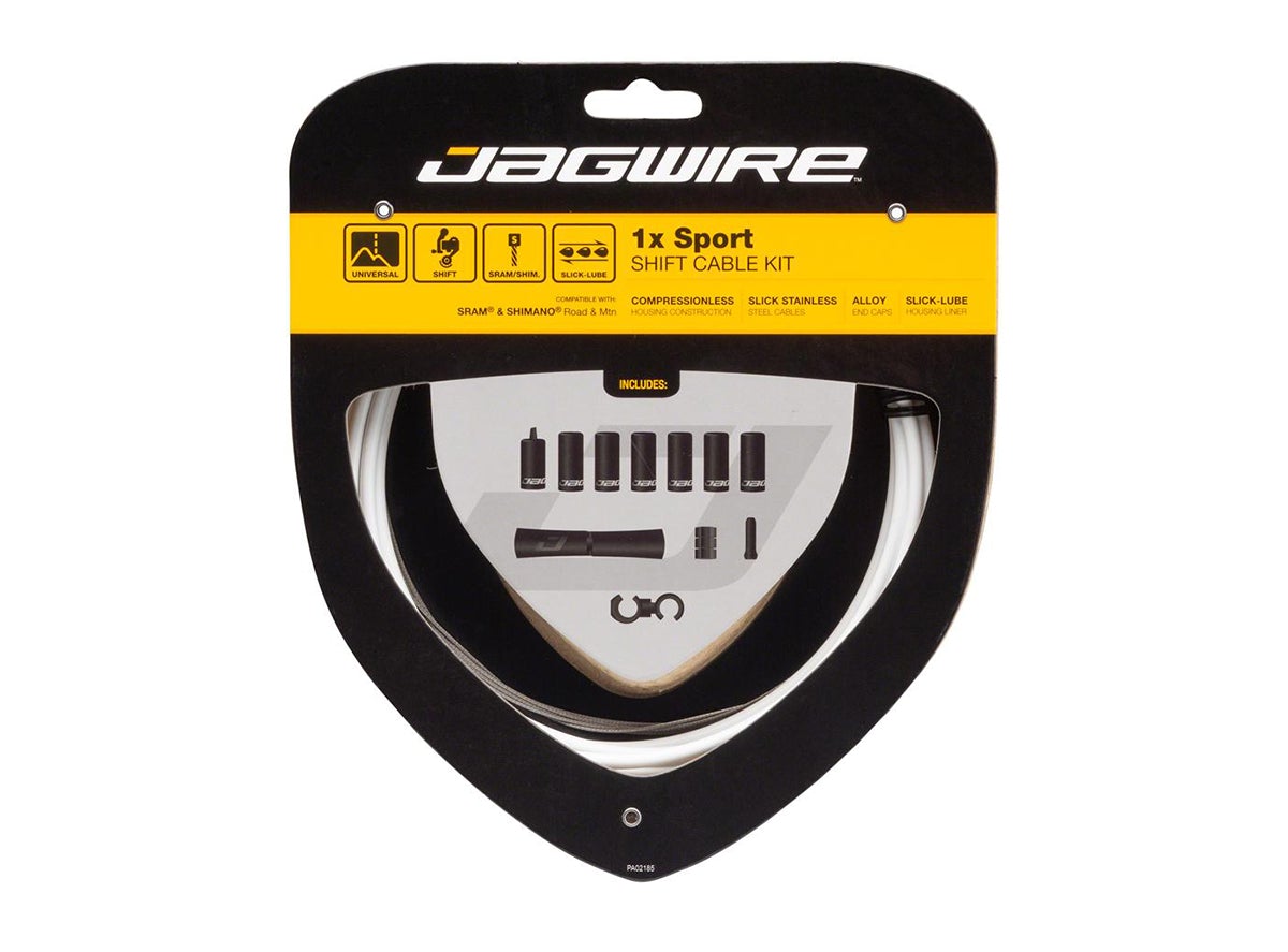 Jagwire 1x Sport Shift Cable Kit - White