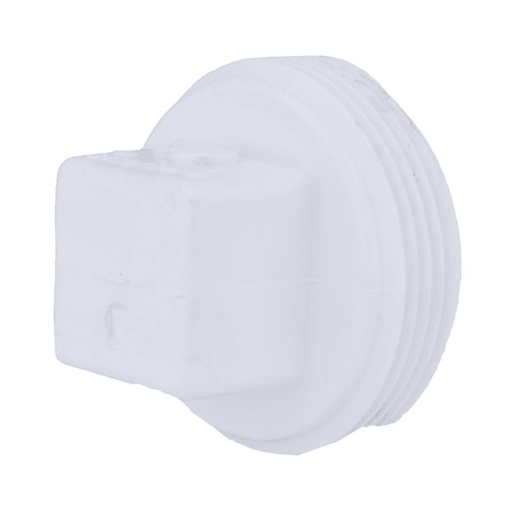 Charlotte Pipe 4 in. PVC DWV Cleanout Plug PVC001061200HD