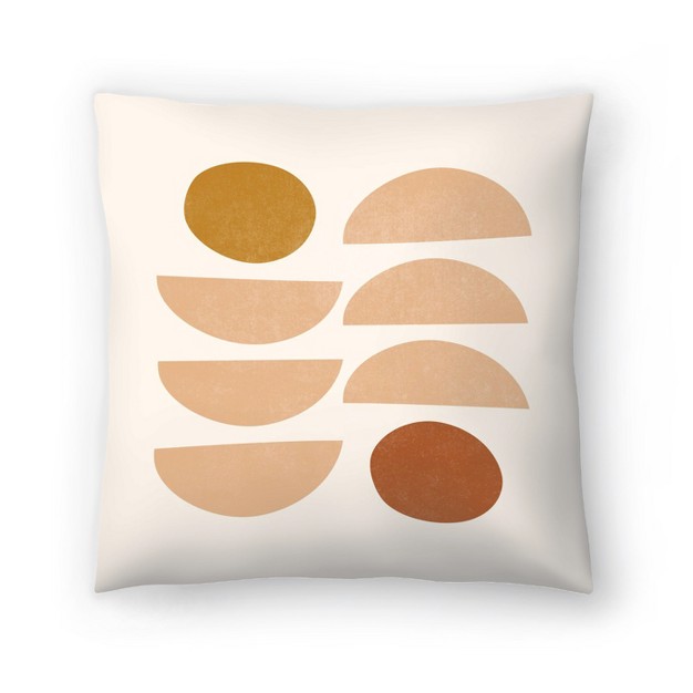 Americanflat Boho Minimalist Boho Shapes 2 Throw Pillow By Tetyana Karankovska