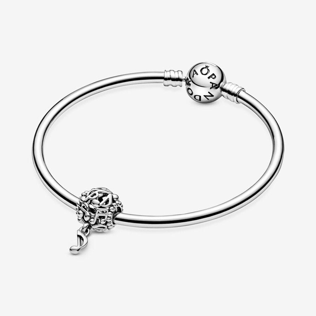 PANDORA  Openwork Music Notes Charm