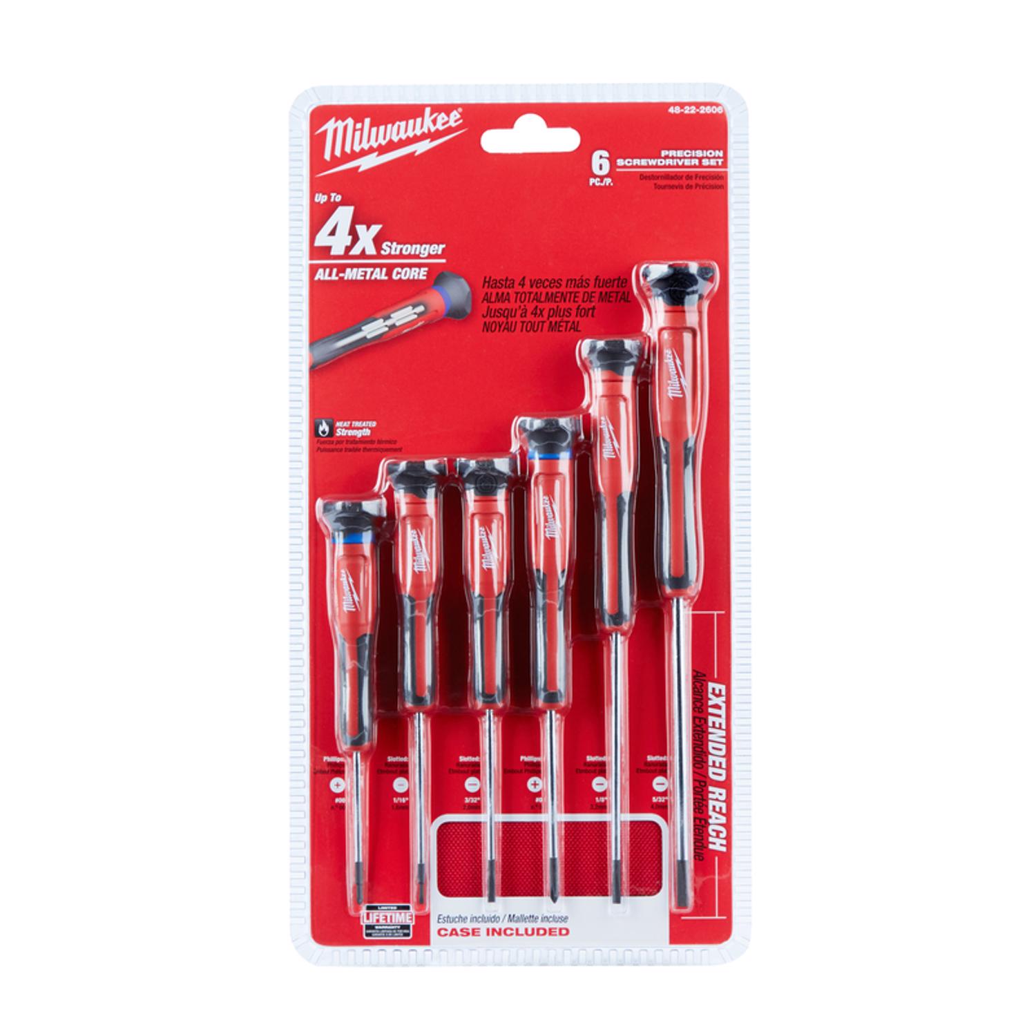 MW Assorted Multi-Blade Precision Screwdriver Set 6.0 in.