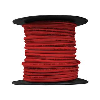 Cerrowire 100 ft. 14 Gauge Red Solid Copper THHN Wire 112-1473CR