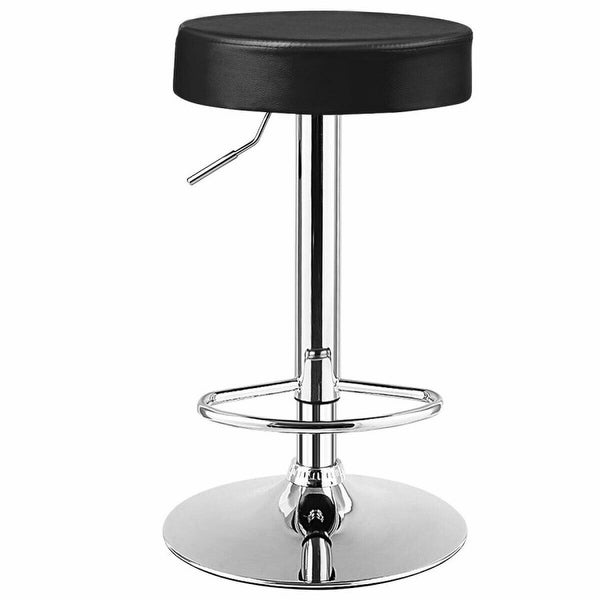 1 PC Round Bar Stool Adjustable Swivel Pub Chair - 14