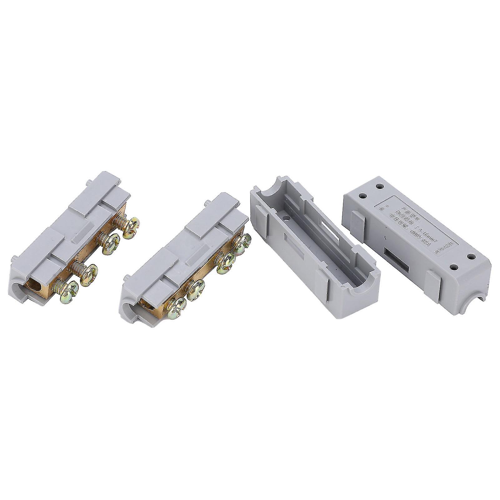 2Pcs I‑Type Terminal Block Quick Splice Snap Wire Connector for Industrial EquipmentS‑35