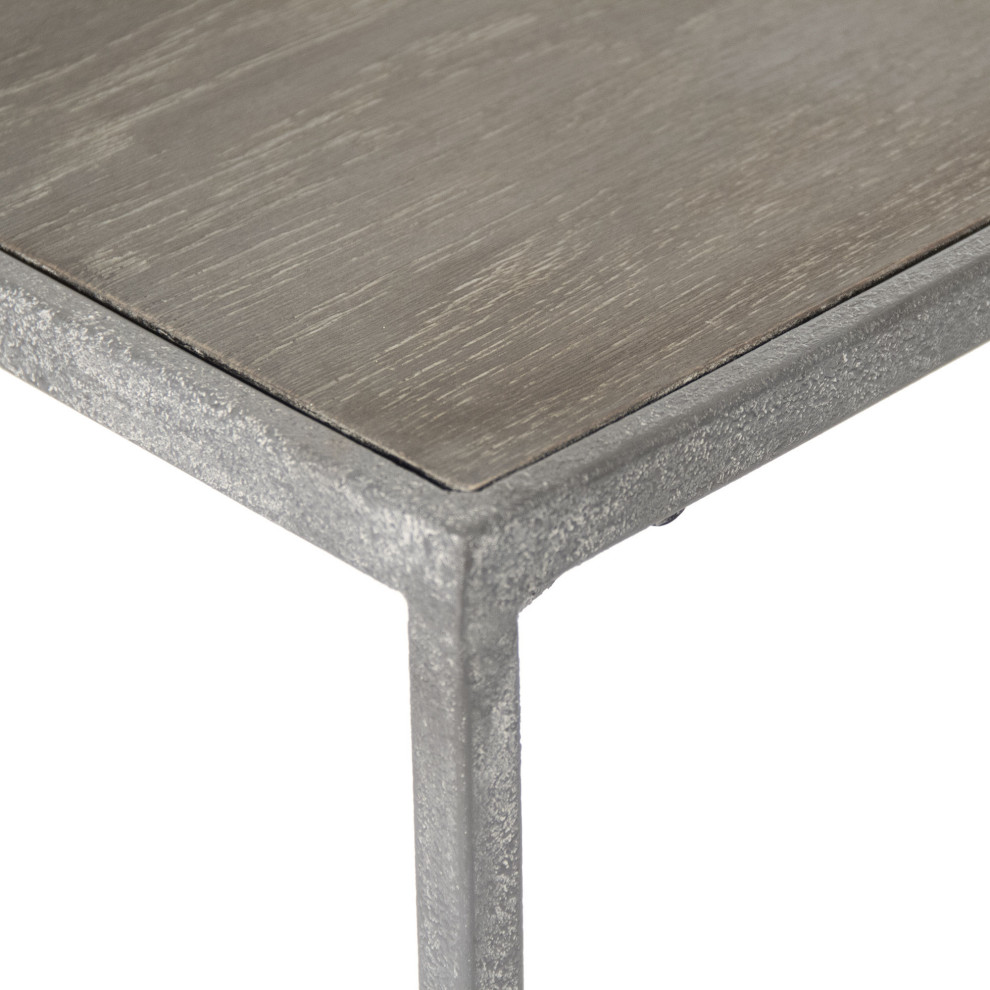 Hobart Wall Table   Industrial   Console Tables   by HedgeApple  Houzz