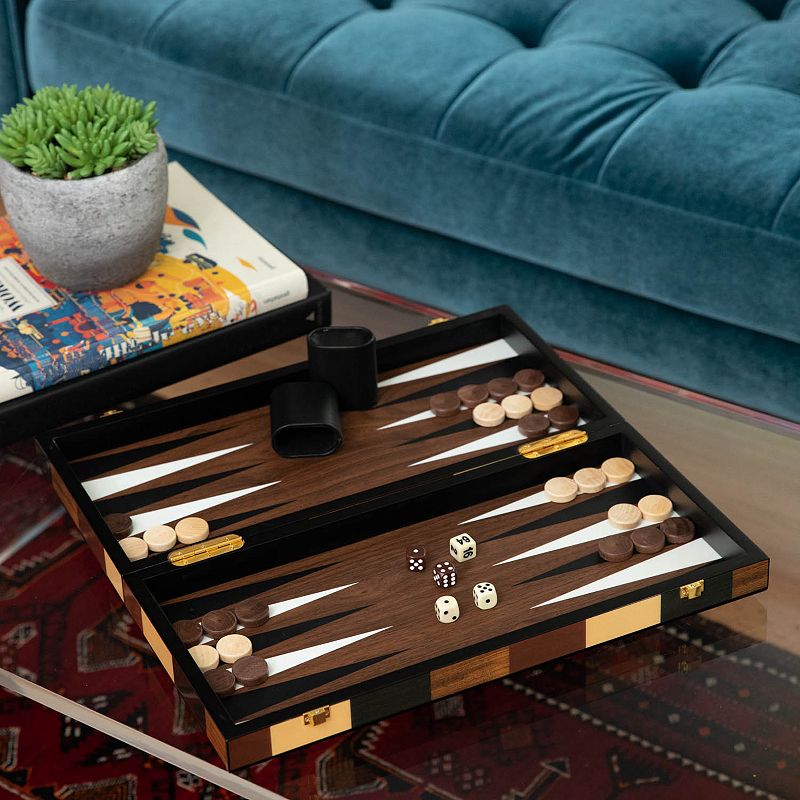 Bey-Berk 18-in. Backgammon Set