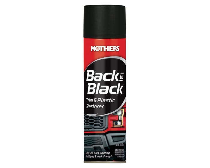 Mothers® Back-to-Black® Trim  Plastic Restorer - Aerosol， 10 oz. - 6110