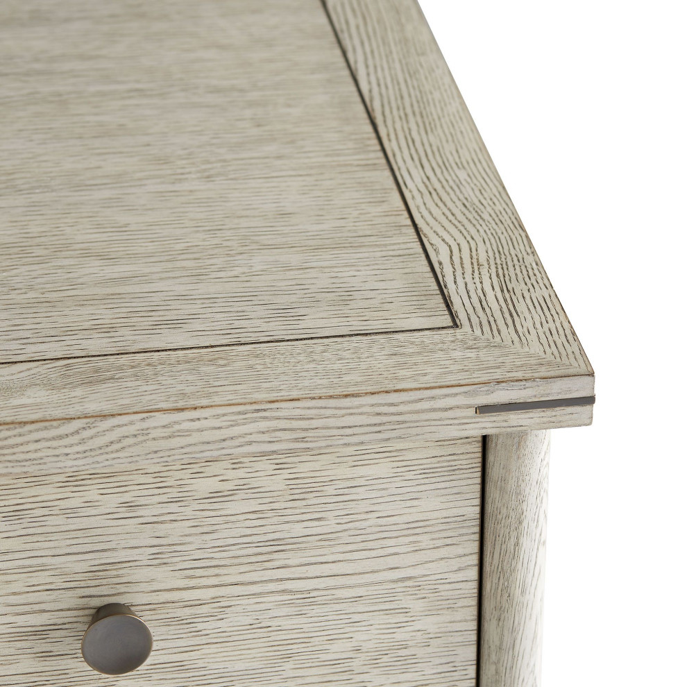 Jobe Chest  Smoke  Oak  Square  30 quotW (5642 3MNN1)   Midcentury   Accent Chests And Cabinets   by Lighting Reimagined  Houzz