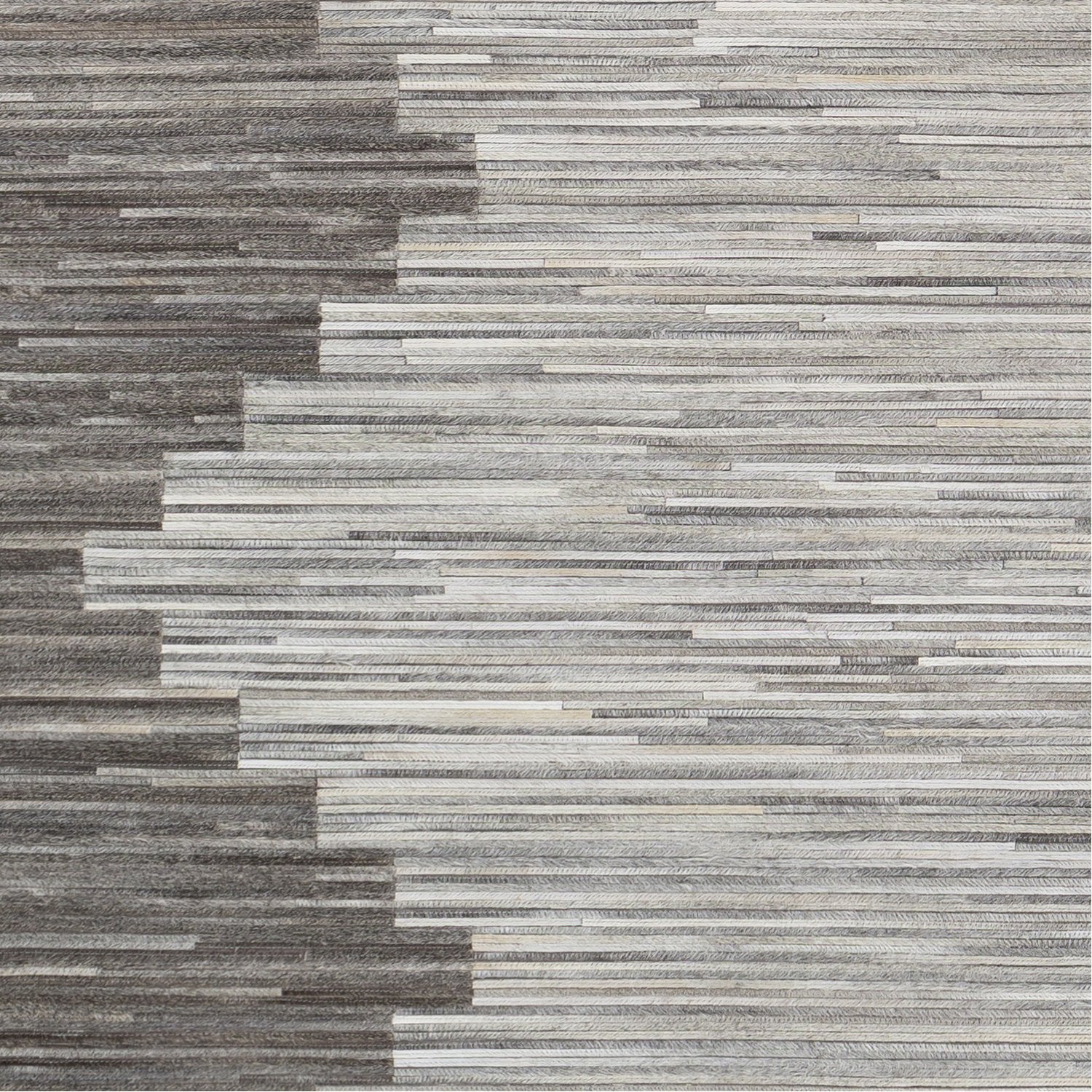 Zander Hand Crafted Rug in Silver Gray, Beige, Ivory, Medium Gray, Cream