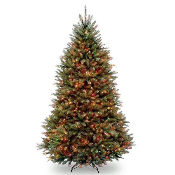 National Tree Company 7 ft. Dunhill Fir Tree with Multicolor Lights