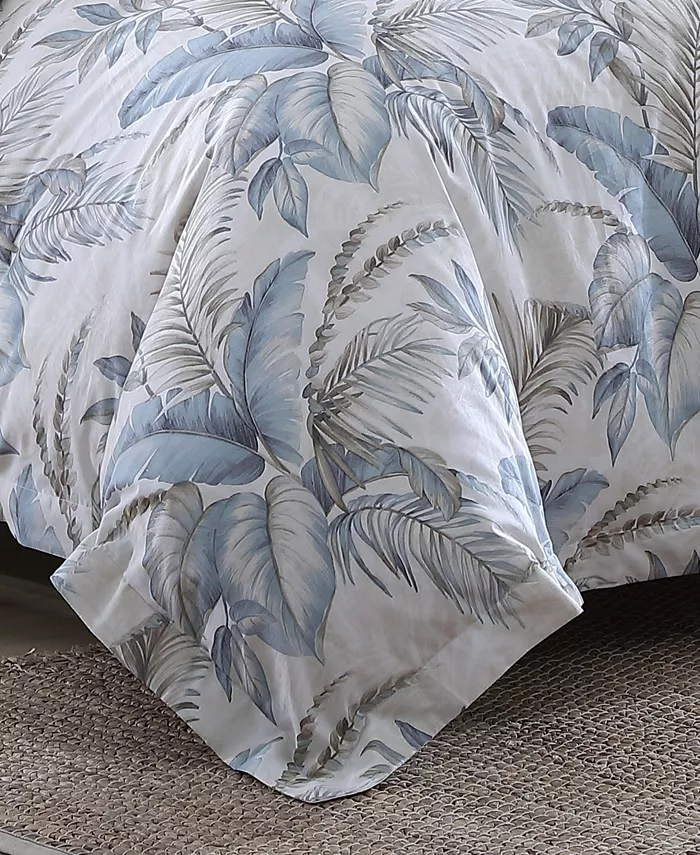 Tommy Bahama Home Tommy Bahama Bakers Bluff Reversible 3 Piece Comforter Set， Queen