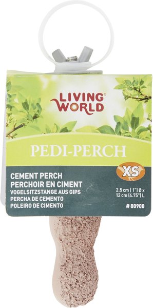 Living World Pedi-Perch Cement Bird Perch