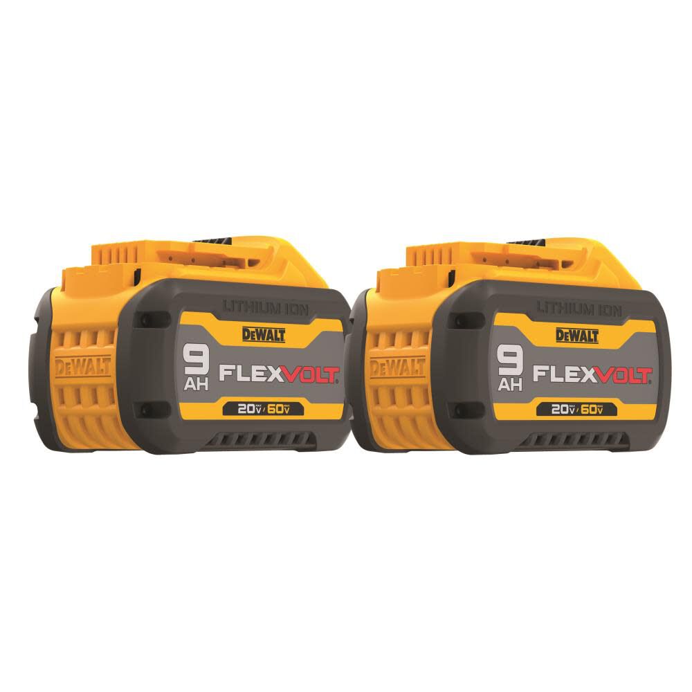 DW DCB609-2 - 20V/60V MAX FLEXVOLT 9.0AH DUAL PACK DCB609-2 from DW